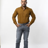 Men Full Sleeve Plain Shirt - Image 5