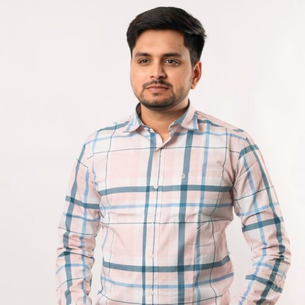 Men Full Sleeve Check’s Shirt