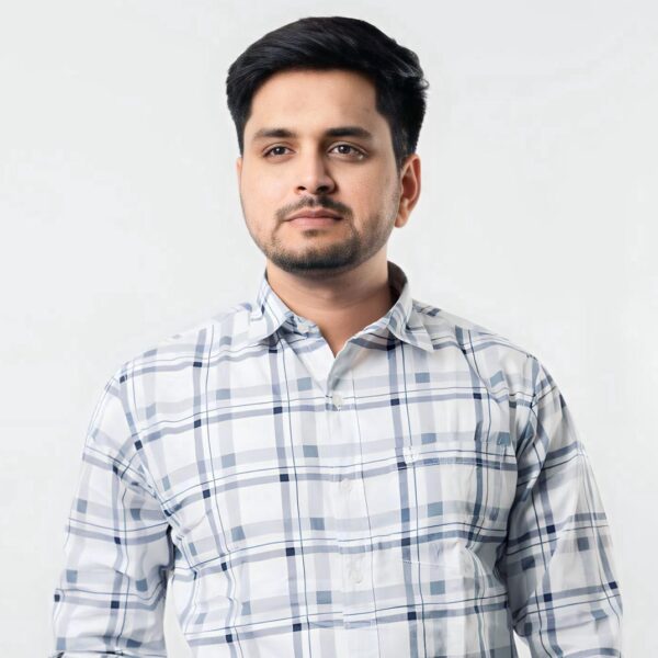 Men Full Sleeve light Check’s Shirt