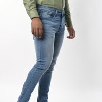 Men Light Blue Jeans - Image 5