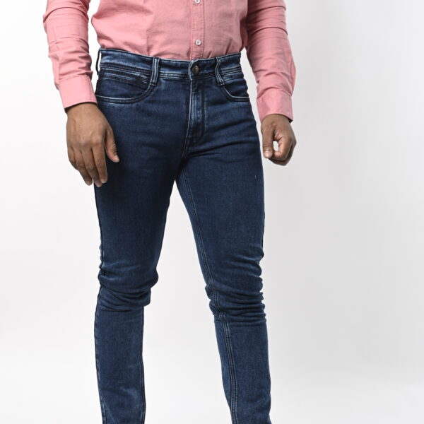 Men Dark Blue Jeans