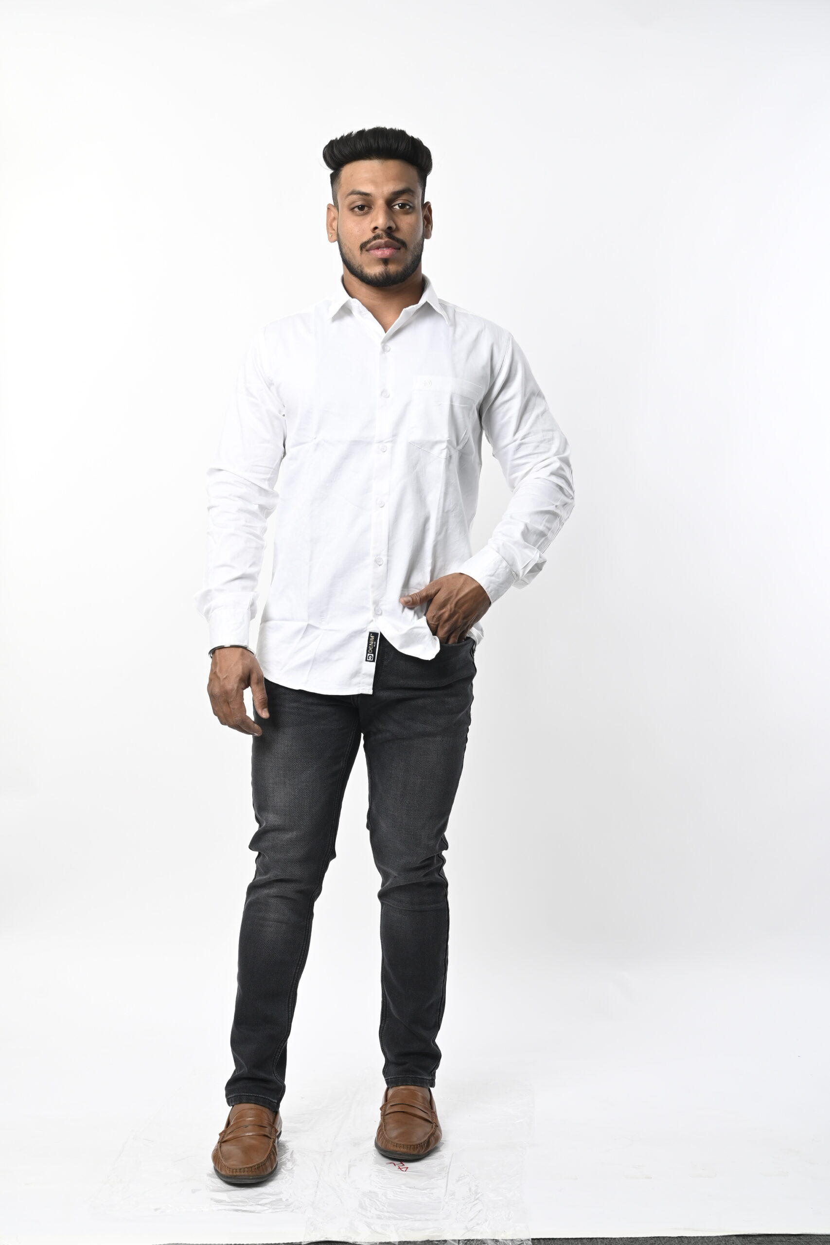 Men Black Jeans