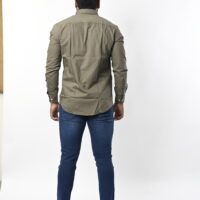Men Full Sleeve Dark Gray Shirt - Image 6