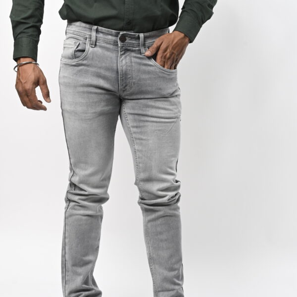 Men Light Gray Jeans