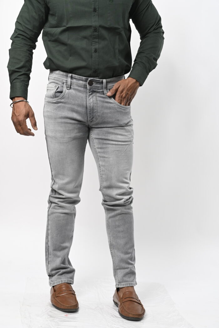Men Light Gray Jeans