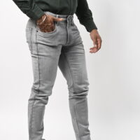 Men Light Gray Jeans - Image 7