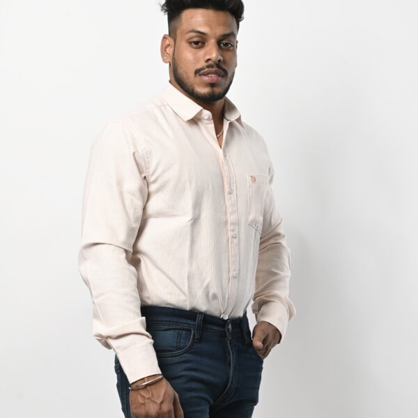 Full Sleeve Pink Lining Shirt