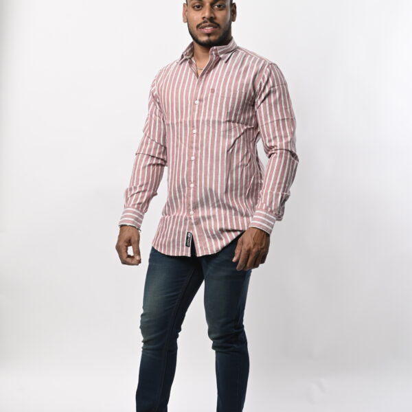 Full Sleeve White Lining Shirt