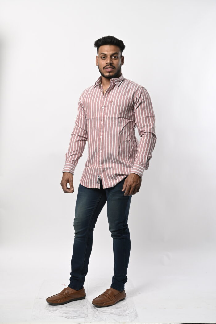 Full Sleeve White Lining Shirt