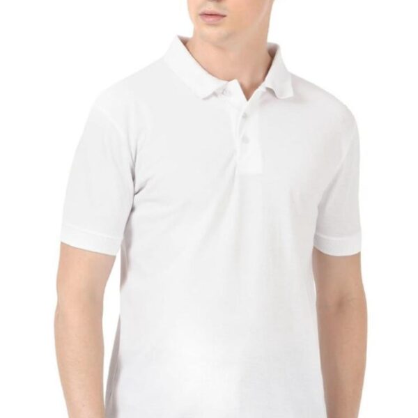 White Polo T-Shirt