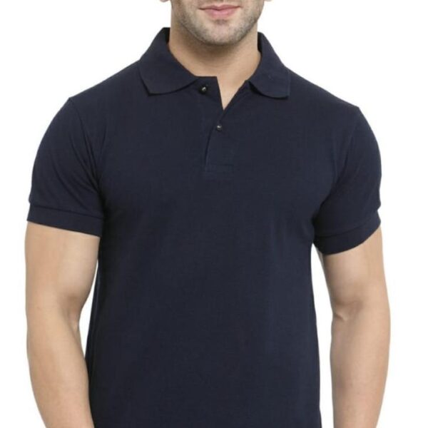 Navy Blue Polo T-Shirt
